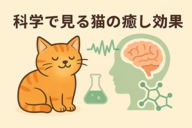 科学で見る猫の癒し効果
