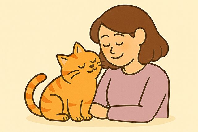 猫との触れ合いが心に灯をともす