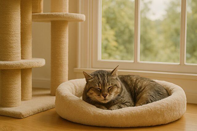 シニア猫がよく眠る理由