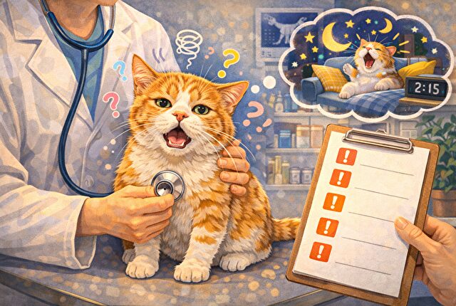 動物病院に相談した方がいい症状