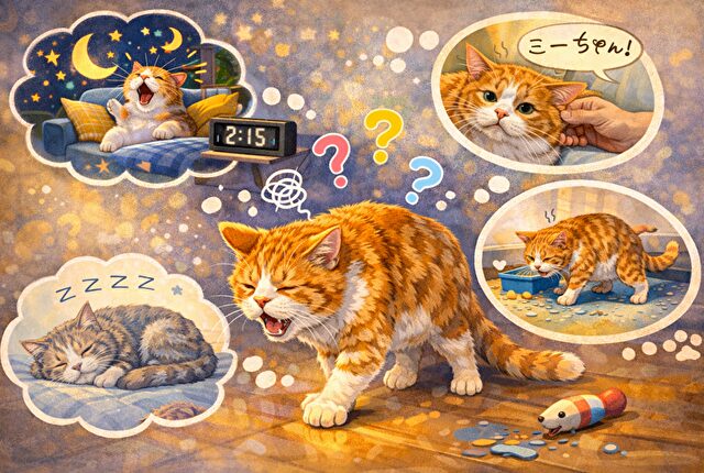 猫の認知症の影響