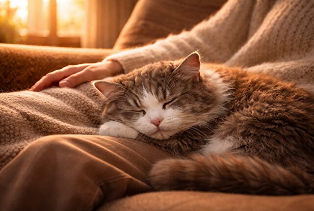 老猫が急に甘えるのはなぜ？5つの理由